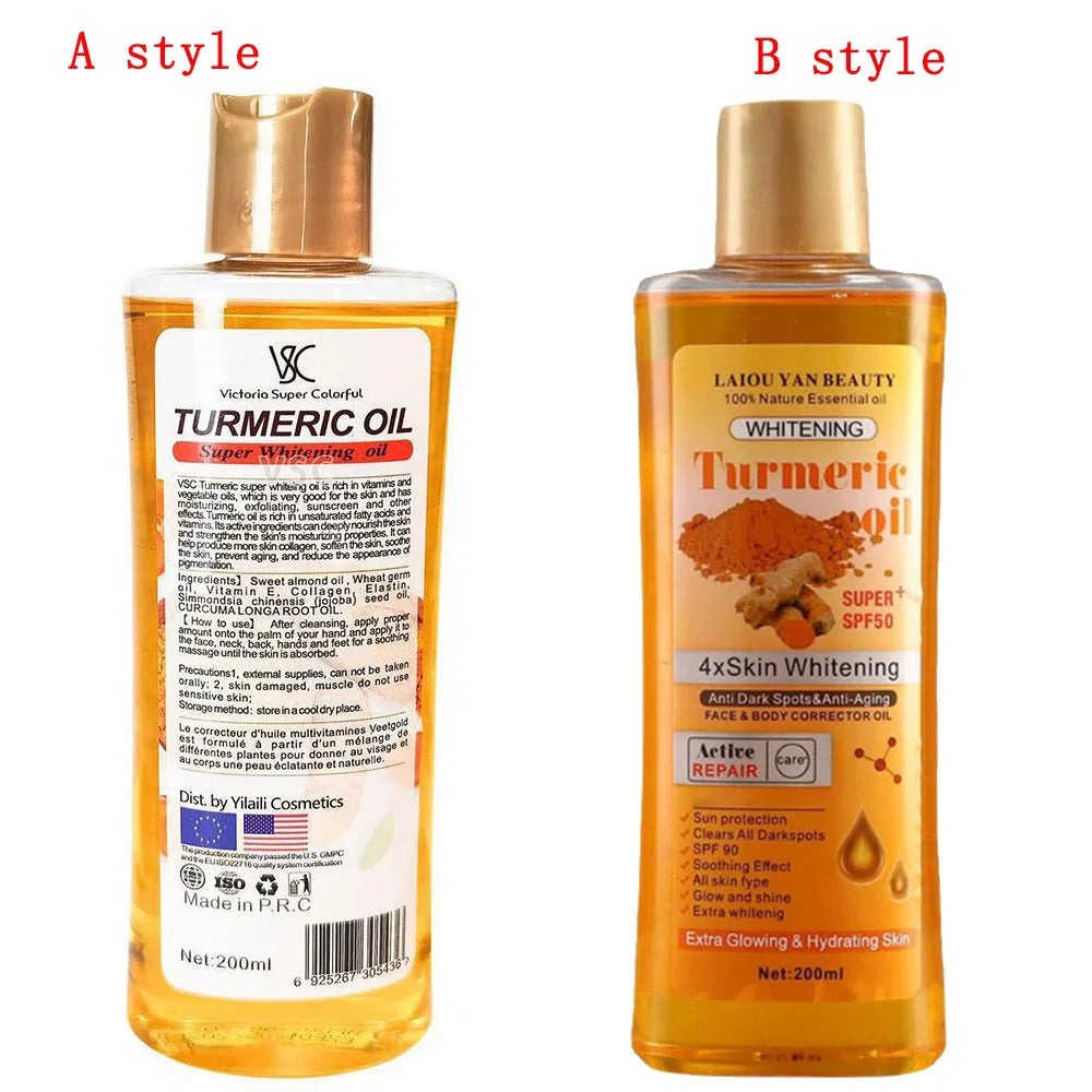 Turmeric Glow Essential Massage Oil