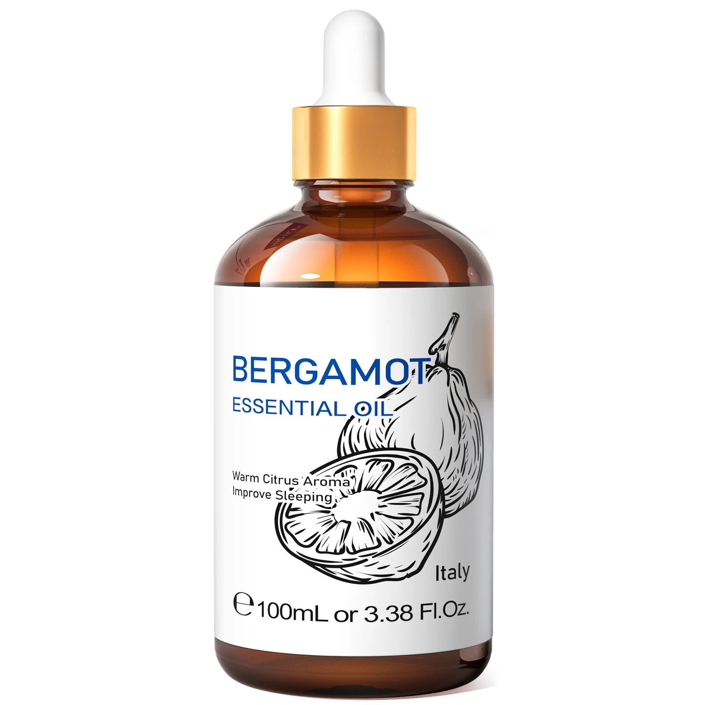 HIQILI Essential Oil Blend – Peppermint, Sandalwood & Lemon (100ML)