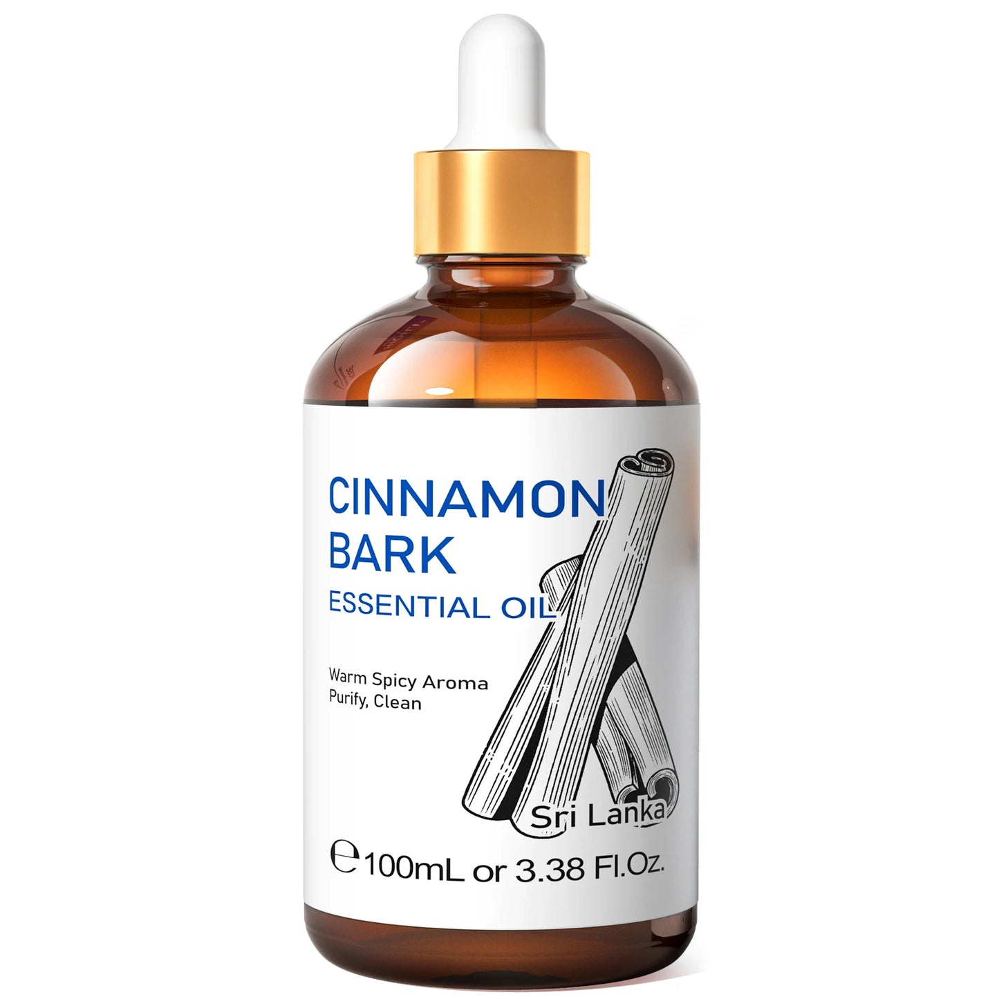HIQILI Essential Oil Blend – Peppermint, Sandalwood & Lemon (100ML)