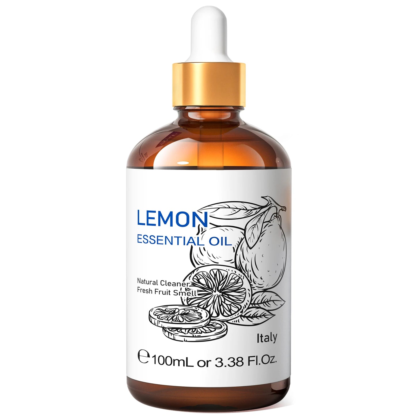 HIQILI Essential Oil Blend – Peppermint, Sandalwood & Lemon (100ML)
