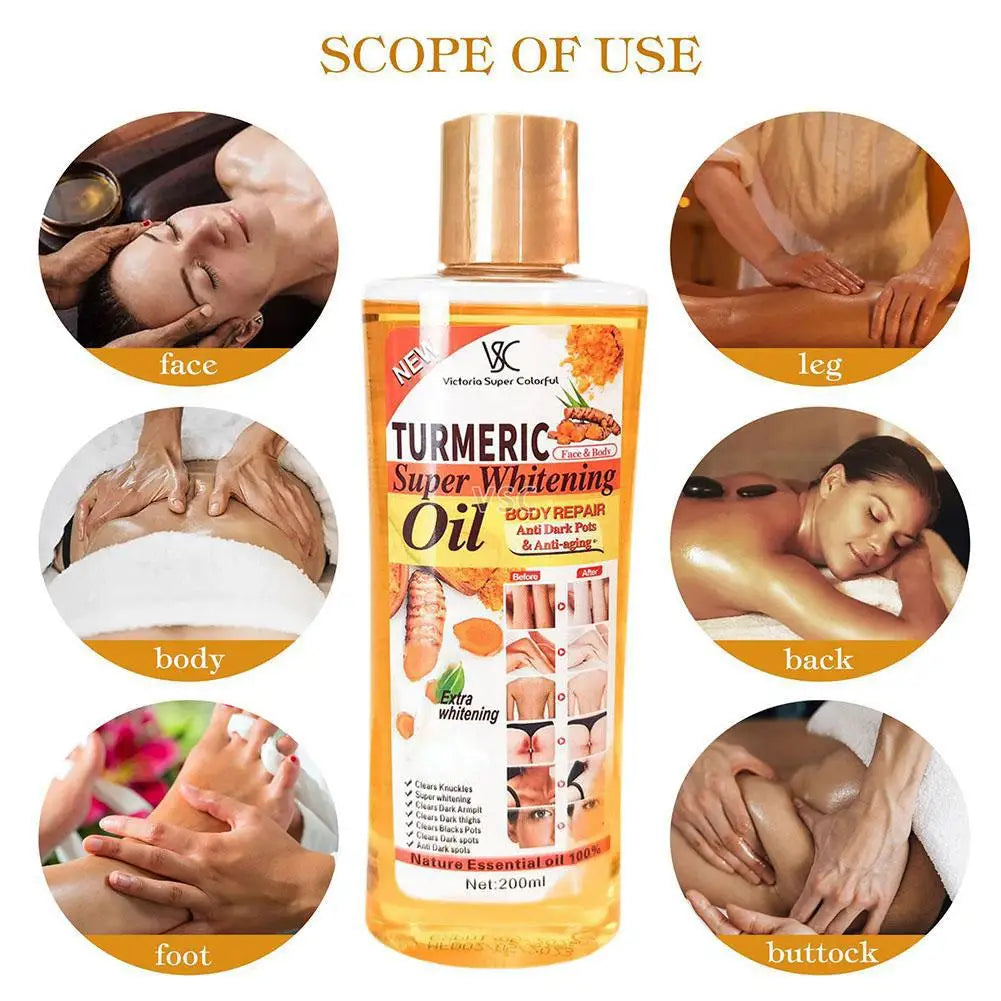 Turmeric Glow Essential Massage Oil